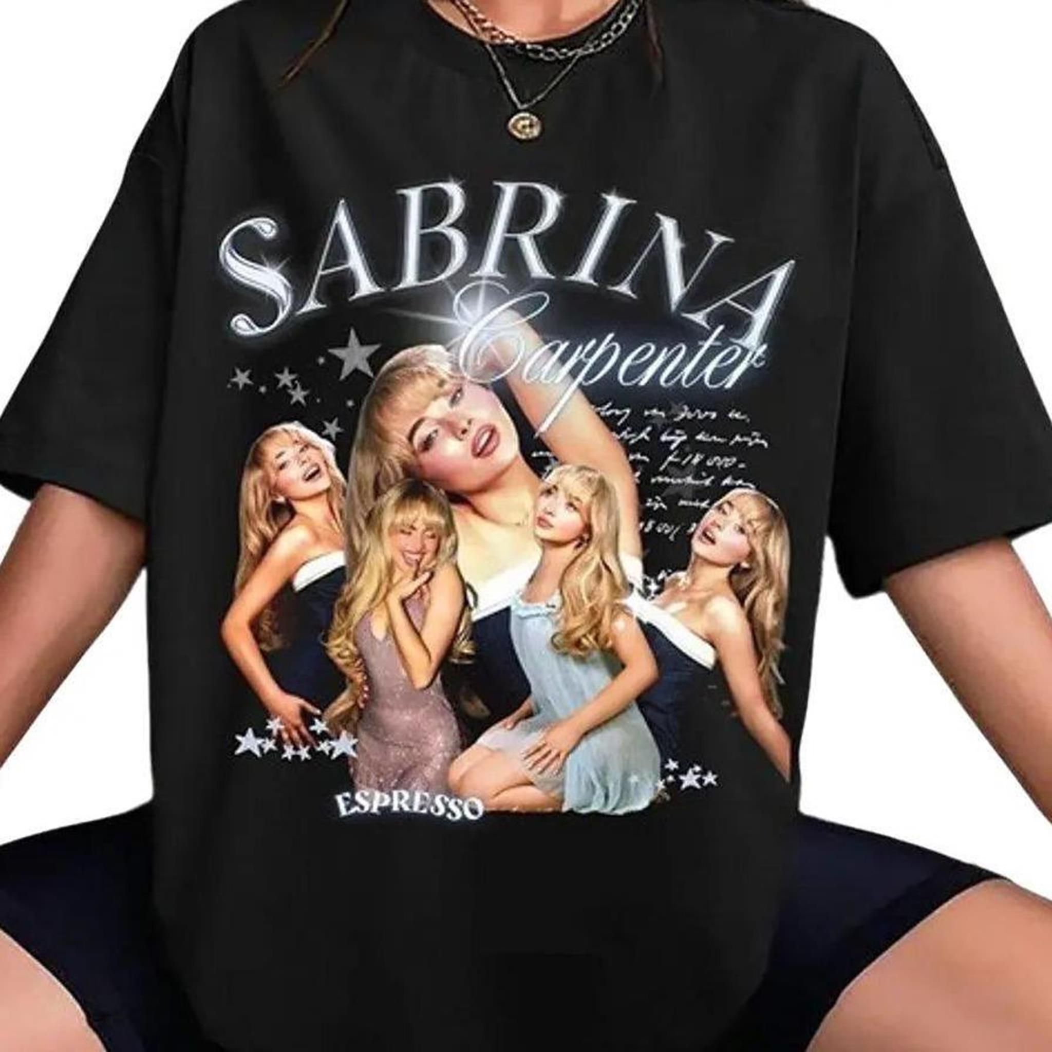 Sabrina 2024 Tour T-shirt Sabrina Emails Tour Cotton Unisex Shirt