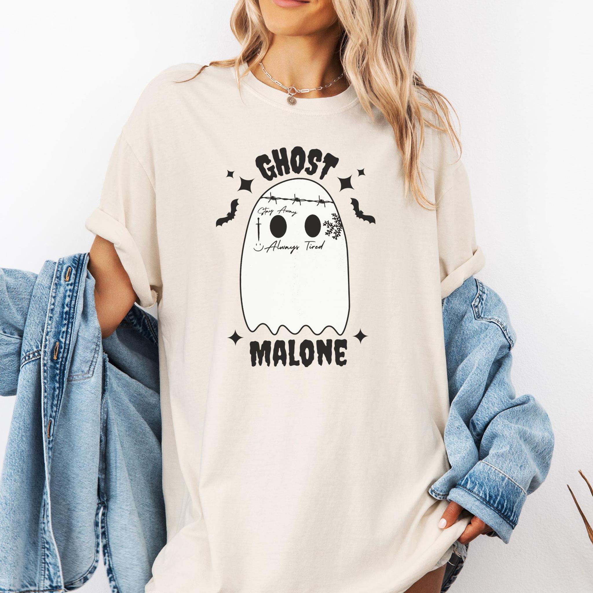 Ghost Malone Comfort Colors Cute Ghost Malone Shirt